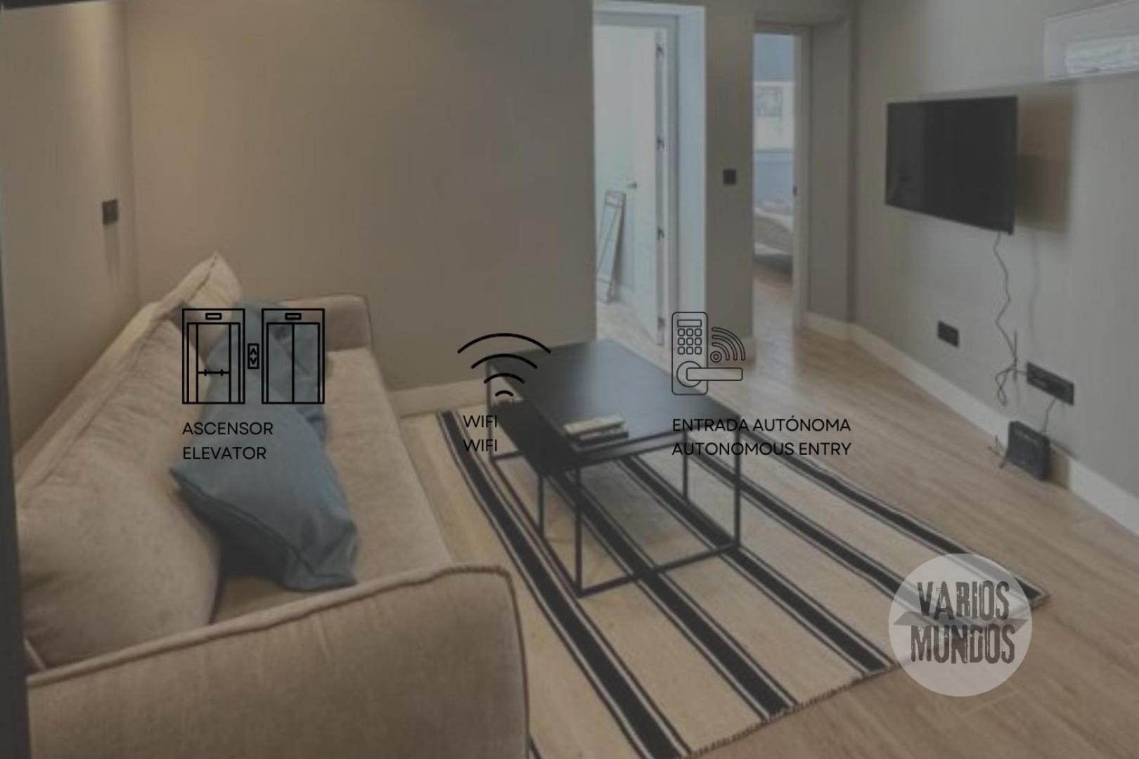 Central Apt De 2Hab Para 5Pax En Calle Silva E2 Madrid Dış mekan fotoğraf