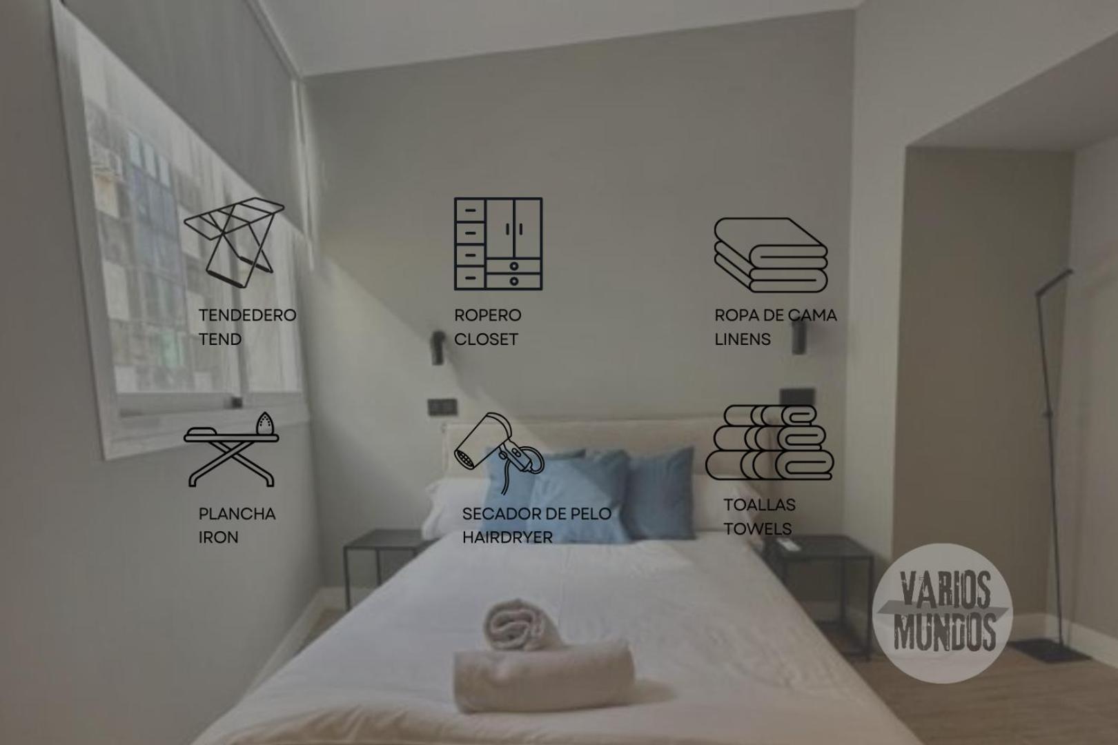 Central Apt De 2Hab Para 5Pax En Calle Silva E2 Madrid Dış mekan fotoğraf